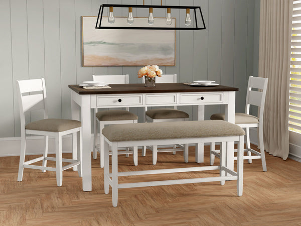 y - 6 Piece Gathering Dining Set