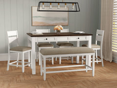 y - 6 Piece Gathering Dining Set