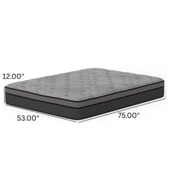 CS Hybrid - 12" Pocket Coil Mattress