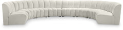 Infinity - 8 Piece Velvet Modular Sectional