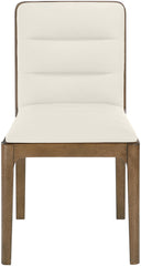 Ellis - Vegan Leather Upholstered Dining Chair (Set of 2) - Brown Base