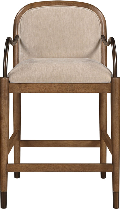 Cambria - Fabric Upholstered Counter Stool