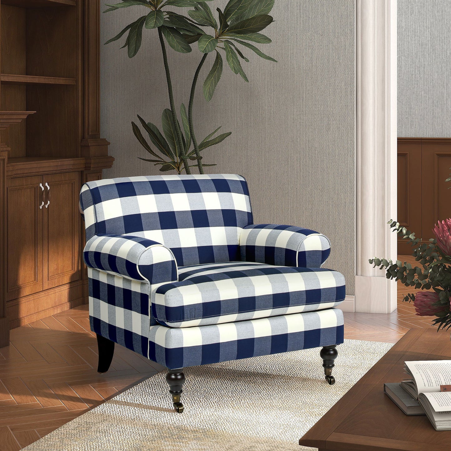 Alana Lawson - Accent Arm Chair Casters
