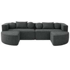 Boneless - Couch Modular Sectional Sofa With Deep Seating And Curved Design
