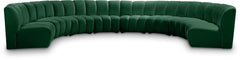 Infinity - 8 Piece Velvet Modular Sectional