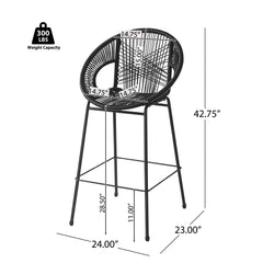 Ferrara - Outdoor Patio Barstool (Set of 2)