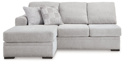 Gabyleigh - Laf Sofa Chaise - Nickel