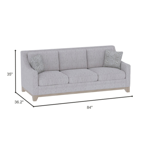 Sofa With Casual Accent - Gray