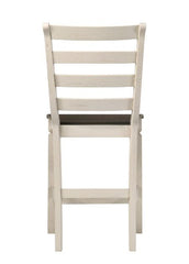 Tasnim - Counter Height Chair (Set of 2) - Oak & Antique White