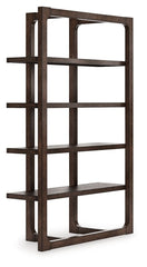 Breckington - Dark Brown - Bookcase