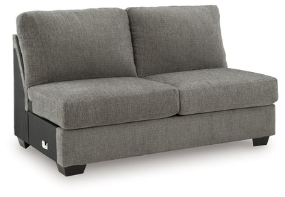 Clarington - Armless Full Sleeper - Greystone