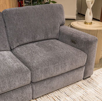 Stringer - RAF Power Sliding Chair - Slate