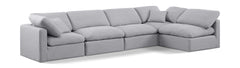 Indulge - Linen 5 Piece Modular Sectional