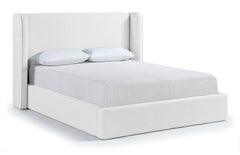 Kendall - Linen Textured Fabric Upholstered Bed