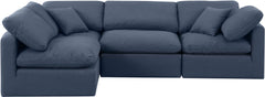 Indulge - Linen 4 Piece Modular Sectional