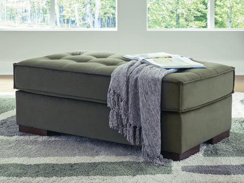 Caspian-Town - Oversized Accent Ottoman - Olive