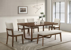 Salerno - Side Chair (Set of 2) - Gray / Brown