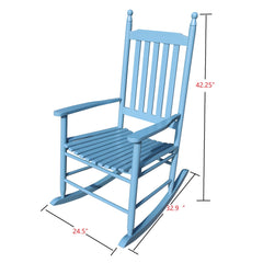 Wooden Porch Rocker Chair