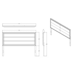 Adelaide - Bed With LED