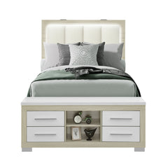 Messa - Bed With Storage Features And LED Lighting