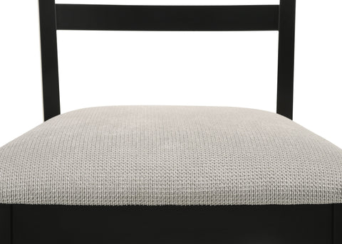 Folio - Side Chair (Set of 2) - Black / Gray