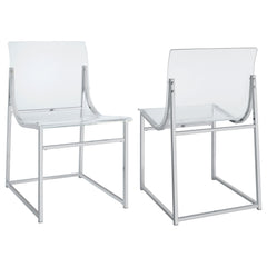 Hartsell - Dining Side Chair (Set of 2) - Chrome
