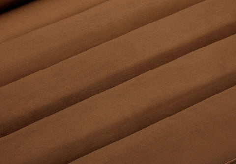 Cascade - Velvet Sofa - Saddle