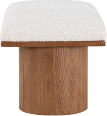 Pavilion - 2 Piece Modular Bench With Brown Base