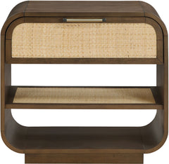 Windsor - Solid Wood Nightstand - Brown