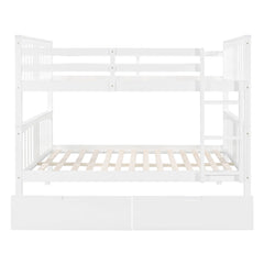 Bunk Bed With Ladder For Bedroom, Guest Room Furniture