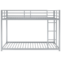 Metal Bunk Bed, Low Bunk Bed With Ladder