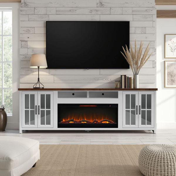 Hampton - Fireplace TV Stand Console