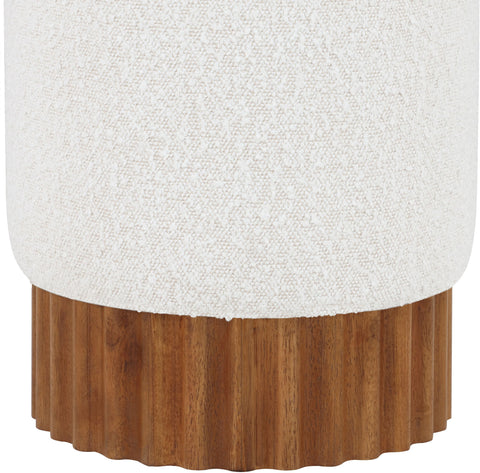 Veranda - Ottoman / Stool With Brown Base