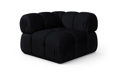 Orin - Velvet Performance Fabric Upholstered Modular Corner Chair