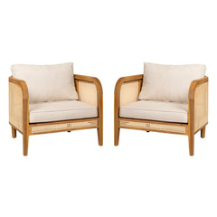 Kirkby - Bohemian Outdoor Patio Cushioned Arm Chair