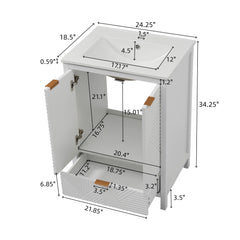 Modern Bathroom Vanity With Sink Combo