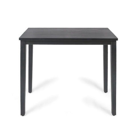Bar Table With Tapered Legs - Gray