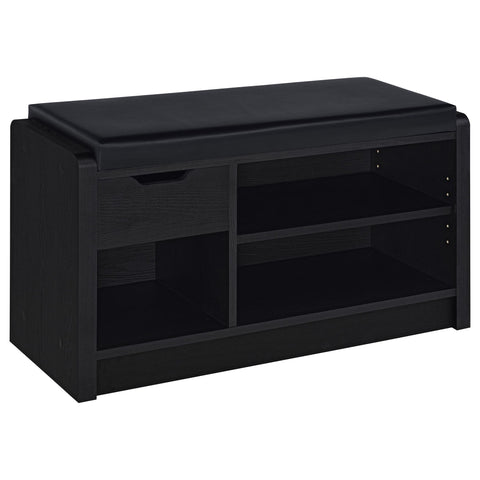 Astor - Open Shelf Storage Bench