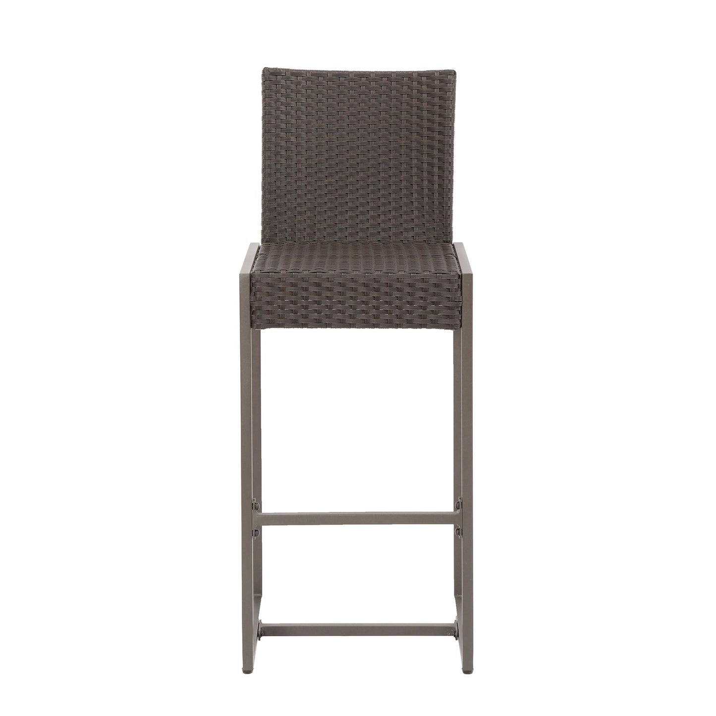 Outdoor Barstool With Hand Crafted Details (Set of 2)