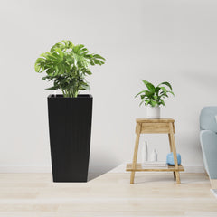 Large Self Watering Flower Pot With Drainage Holes & Inner Tray