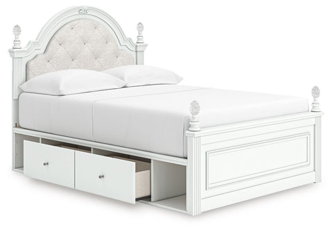 Kozlani - Upholstered Panel Storage Bed