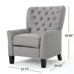Modern Push Back Recliner