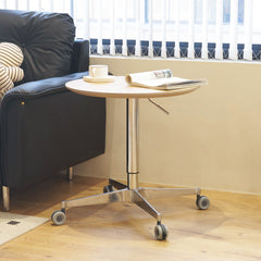 Movable, Adjustable, 360 Swivel Table With Star Base
