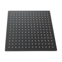 Luxury Rain Fixed Shower Head 12" Square Oil Rubbed Bronze Stainless Steel - Oil-Rubbed Bronze