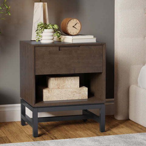 Banting - Nightstand - Walnut Brown
