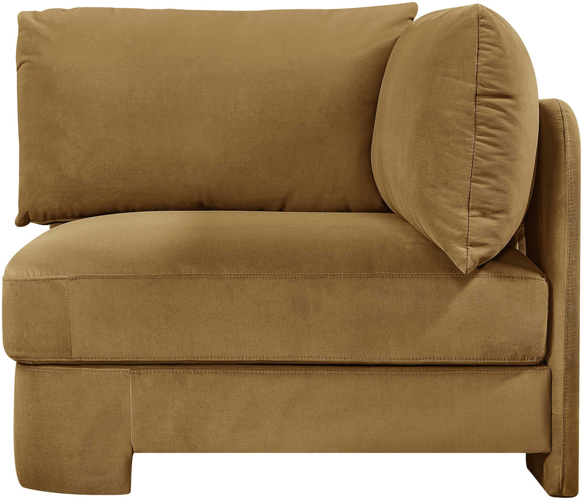 Hammond - Velvet Performance Fabric Upholstered Corner Chair