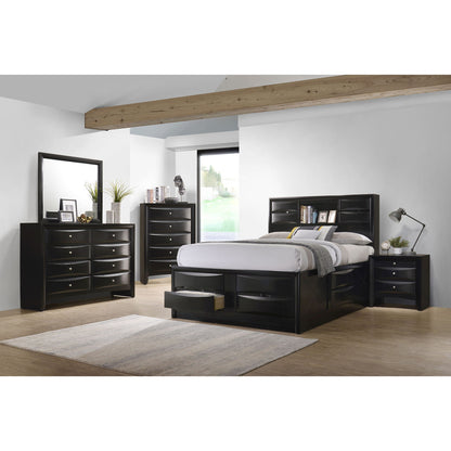 Palamino - 5 Piece Eastern King Bedroom Set - Black