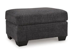 Loreo - Ottoman - Ebony