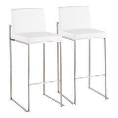 Fuji - Contemporary And Modern Elegance High Back Barstool