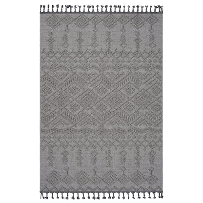 Guros - 6' X 9' Traditional Indoor / Outdoor Area Rug - White